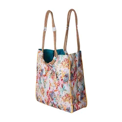 Пляжная сумка для покупок Kavu Market Duffel Bag-floral coral