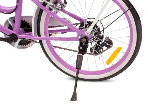 Rower dziecięcy SUN BABY Heart Bike 20 cali dla dziewczynki Fioletowy