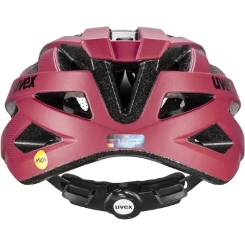 Kask rowerowy Uvex I-vo CC MIPS czarno-czerwony