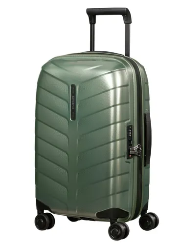 Маленький расширяемый чемодан Samsonite Attrix 55 см (23/26 см) - basil green