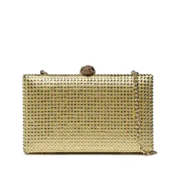 Kurt Geiger Crystal Kensington Clutch Bag 9102993759 Galben