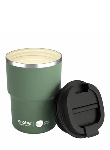 Kubek termiczny Asobu Coffee Express Tumbler 0,36 l - basil green