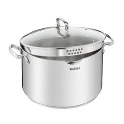 Zestaw garnków TEFAL Duetto+ G732SA55 Stal nierdzewna 18/10 Indukcja Możliwość mycia w zmywarce (10 elementów)