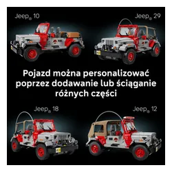 LEGO 77984 Jurassic World Park Jeep Wrangler