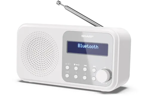 Radioodbiornik Sharp Tokyo DR-P420 Radio FM DAB+ Bluetooth Biały