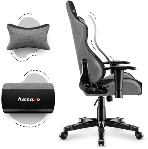 Fotel HUZARO Ranger 6.0 Czarno-szary