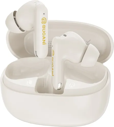 Słuchawki dokanałowe BUGANI Freebuds B20 ANC Kremowy