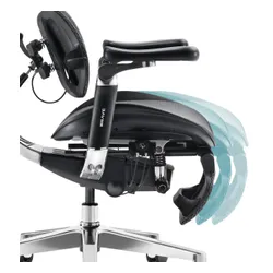 Fotel DIABLO CHAIRS Brave V-Kinetic Czarny
