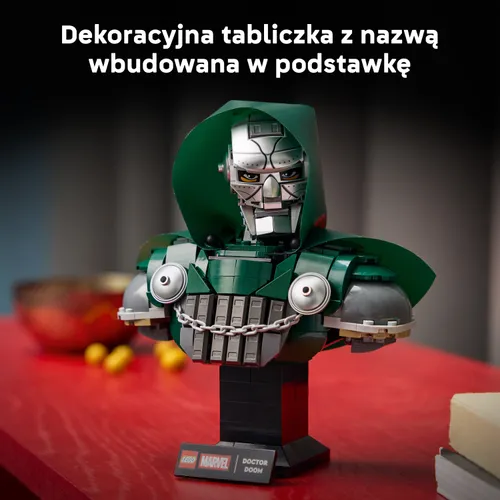 LEGO 76345 Super Heroes Popiersie Doktora Dooma