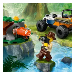 LEGO 60424 City Quad badacza dżungli z pandą czerwoną