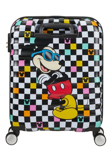 Walizka kabinowa American Tourister Wavebreaker Disney - Mickey Check