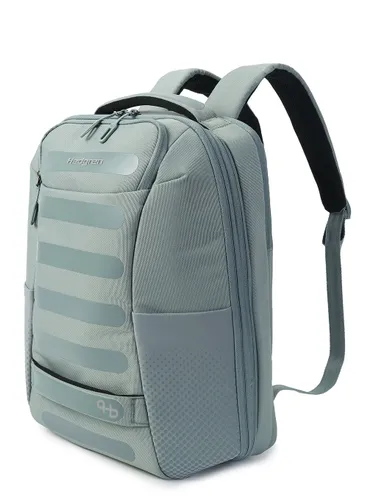 Городской рюкзак Hedgren Handle L Exp Backpack-grey / green