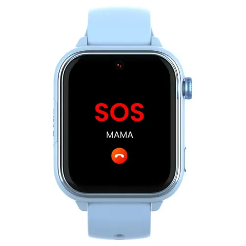 Smartwatch Kiano Watch Alpha Kid Funkcje AI GPS 4G Niebieski