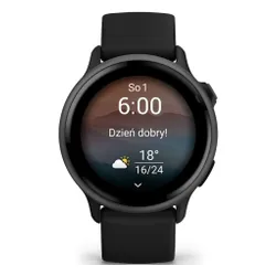 Zegarek sportowy GARMIN Vivoactive 6 Czarny