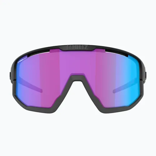 Okulary przeciwsłoneczne Bliz Fusion Nano Optics Nordic Light matt black/ begonia/ violet blue multi