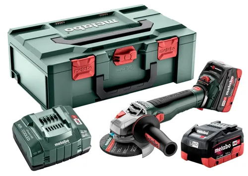 Metabo WVB 18 LT BL 11-125 Hızlı Açılı Taşlama Makinesi 2x5.5Ah