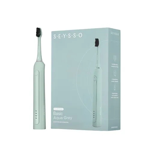 Szczoteczka soniczna SEYSSO Basic Color Aqua Grey