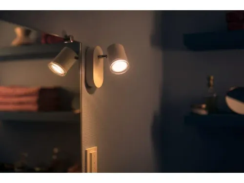 Oświetlenie punktowe Philips Hue White Ambiance Adore 929003056101 Biały