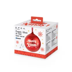 Głośnik Bluetooth BigBen XMASBALLRED Świecąca bombka świąteczna Czerwona