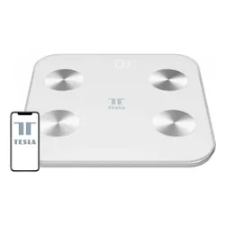 Waga łazienkowa TESLA TSL-HC-F48E-W