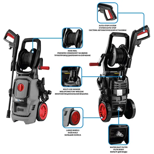 Мойка высокого давления Graphite 59G621