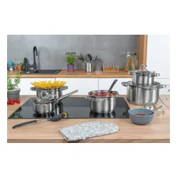 Zestaw garnków GÖTZE & JENSEN CS300 Colorado Inox (10 elementów)