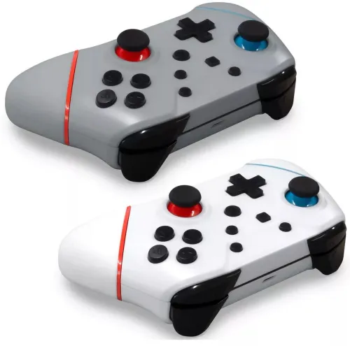 Pad Armor3 NuChamp Wireless Game Controller 2 Pack do Nintendo Switch Bezprzewodowy Biały / Srebrny 2szt.