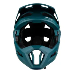 Kask rowerowy dla dorosłych full face Force Venom z odpinaną szczęką