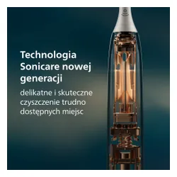 Szczoteczka soniczna PHILIPS Sonicare 8000 DiamondClean HX8311/11 Biały