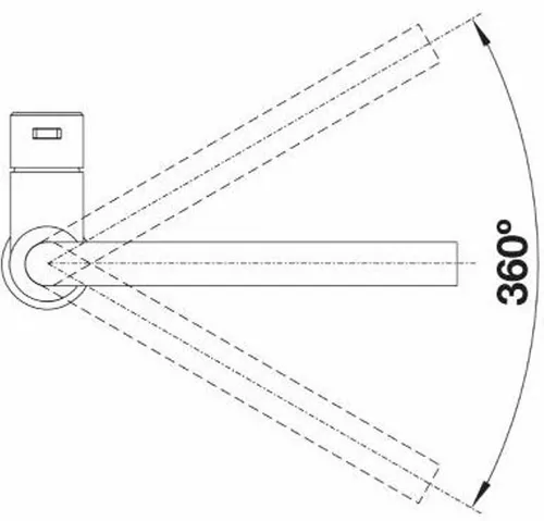 Bateria BLANCO Lanora 523122 Stal szczotkowana