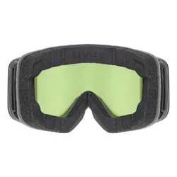 Gogle Uvex Pwdr FM Black matt/Red S2 2025