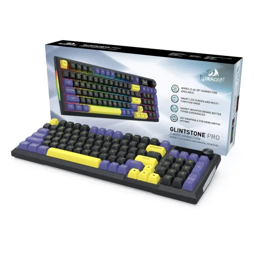Klawiatura mechaniczna Redragon Glintstone K725LBY-RGB-PRO