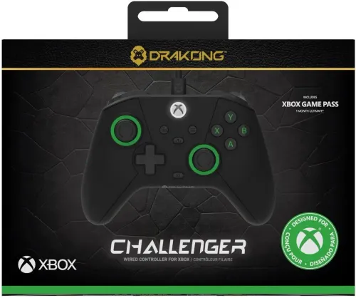 Pad Hyperkin Drakong The Challenger Wired Controller do Xbox, PC Przewodowy Czarny