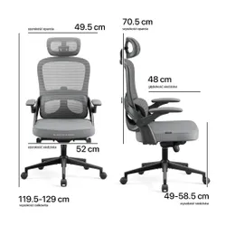 Fotel DIABLO CHAIRS V-Light Szary