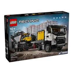 LEGO Technic 42175 Ciężarówka Volvo FMX i koparka EC230 Electric