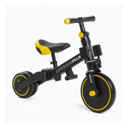 Rowerek biegowy trójkołowy Milly Mally 4w1 Optimus Plus black