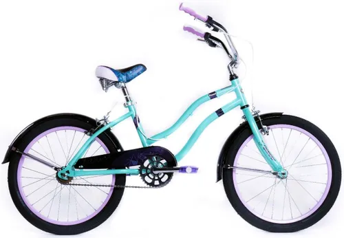 Rower dziecięcy HUFFY Fairmont 20 cali dla dziewczynki Turkusowy