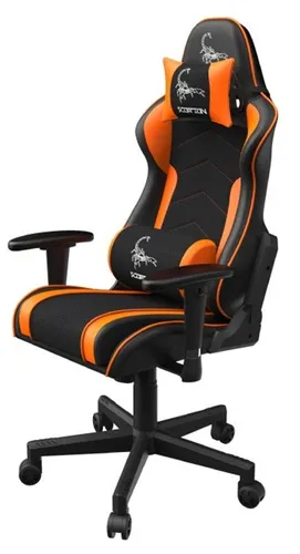 Fotel GEMBIRD Scorpion Czarno-pomarańczowy