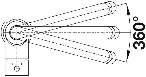 Bateria BLANCO Mida-S 526146 Czarny