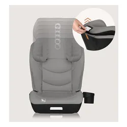 Fotelik samochodowy LIONELO Neal i-Size 100-150 cm (15-36 kg) Szary