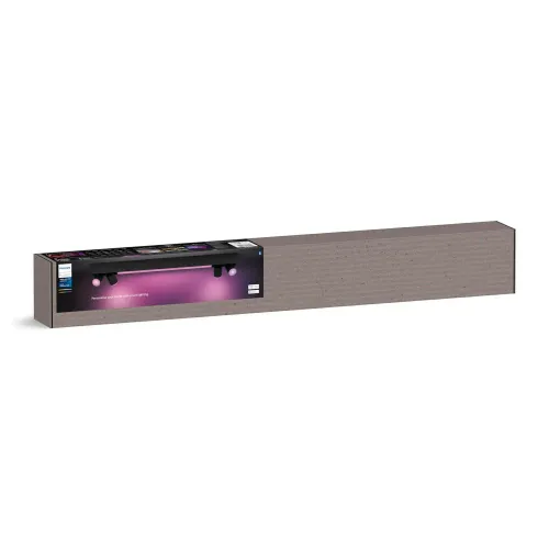 Reflektor Philips punktowy Centris 4 Czarny