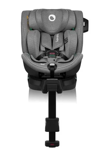 Fotelik samochodowy LIONELO Harmony i-Size 40-150 cm (0-36 kg) Szary