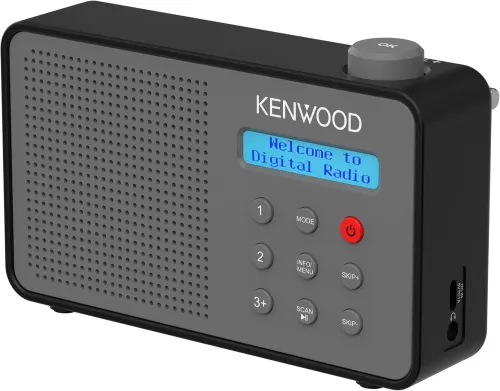 Radioodbiornik Kenwood CR-M25DAB-H Radio FM, DAB+ Bluetooth Szary
