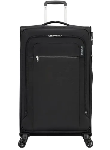 American Tourister Crosstrack Genişletilebilir Büyük Bavul-Siyah / Gri