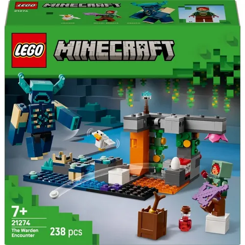 LEGO Minecraft 21274 Spotkanie Ze Strażnikiem