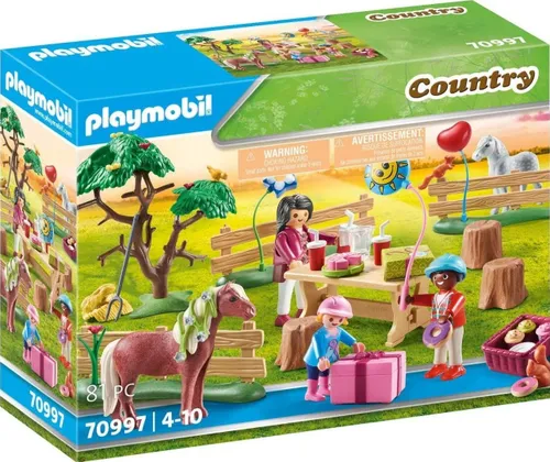 Playmobil At Fabrikasında Doğum Günü Partisi (70997)