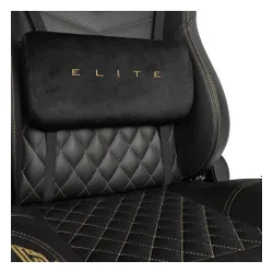 Fotel GAMVIS Elite 2.0 Pro XL Czarny (złote elementy)