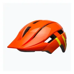 Kask rowerowy dziecięcy Bell Sidetrack II Jr orange yellow