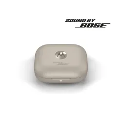 Słuchawki bezprzewodowe Motorola Moto Buds+ sound by BOSE Dokanałowe Bluetooth Jasnoszary