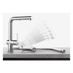 Bateria FRANKE Active L Window Pull-out spray 115.0653.391 Chrom